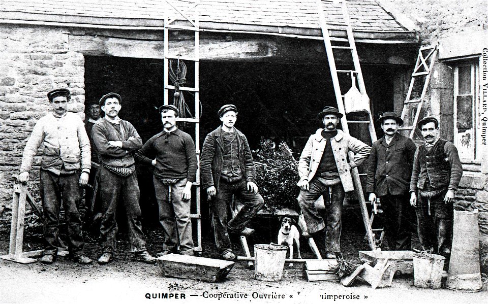 Quimper Carte Postale Ancienne CIRCA 1900