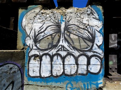 Rail bridge public art
