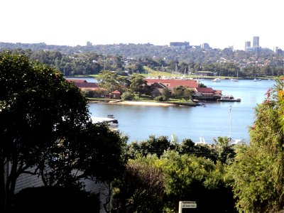 RAN Armament Depot Spectacle Island - View From Drummoyne Foreshore