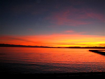Ogden Point Sunset photo
