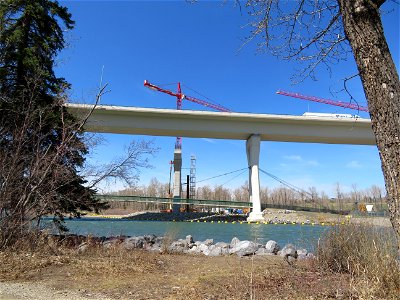 Bridge Construction at Bowness Park photo