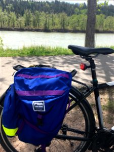 Rest stop beside the river.