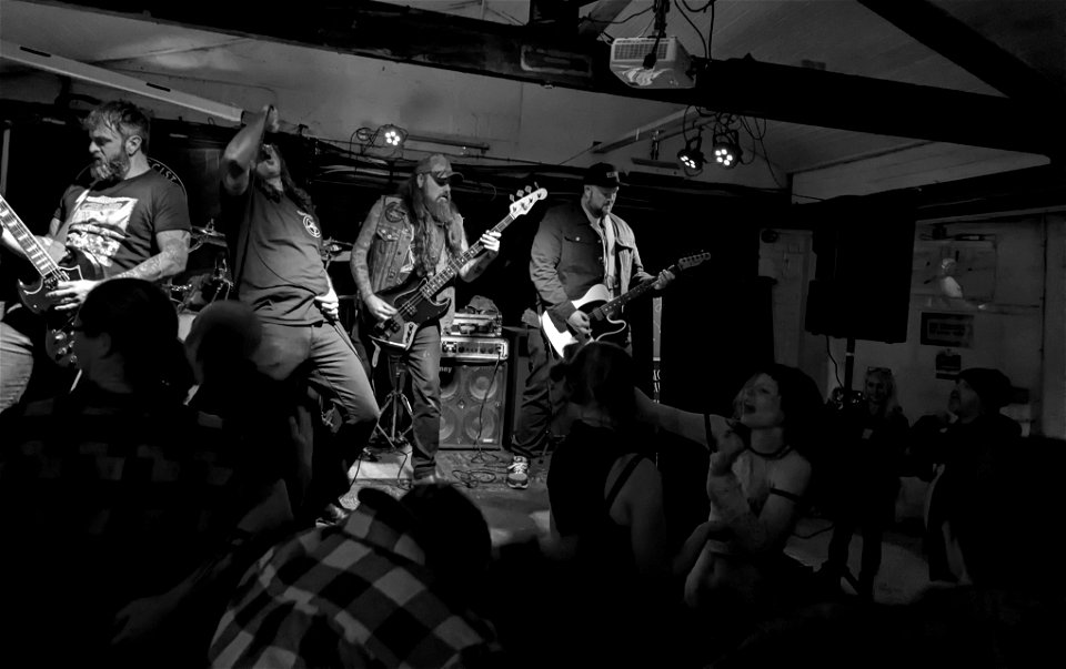 Cuntstock 2023, The Old Cold Store, Nottingham 8 April 2023. Hang The Bastard | War All The Time | Rot In Hell | King of Pigs |  Dead Sheeran | Feral State