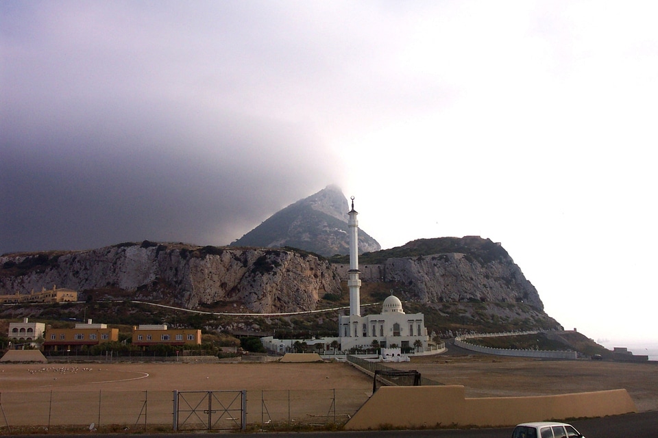 The mosque at Point Europa on Gibraltar
