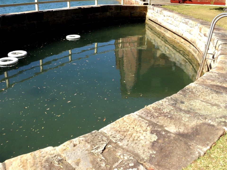 RAN Armament Depot Spectacle Island  - Swimming pool