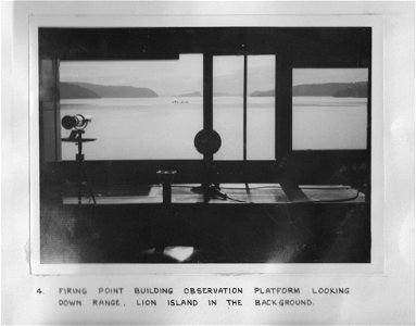 RAN Torpedo Establishment - Pittwater Range_Observation Platform