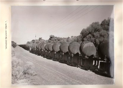 RAN Mine Depot Swan Island - "L" Mines Awaiting Disposal