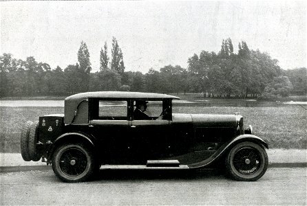Panhard 6 cylindres 1928 photo