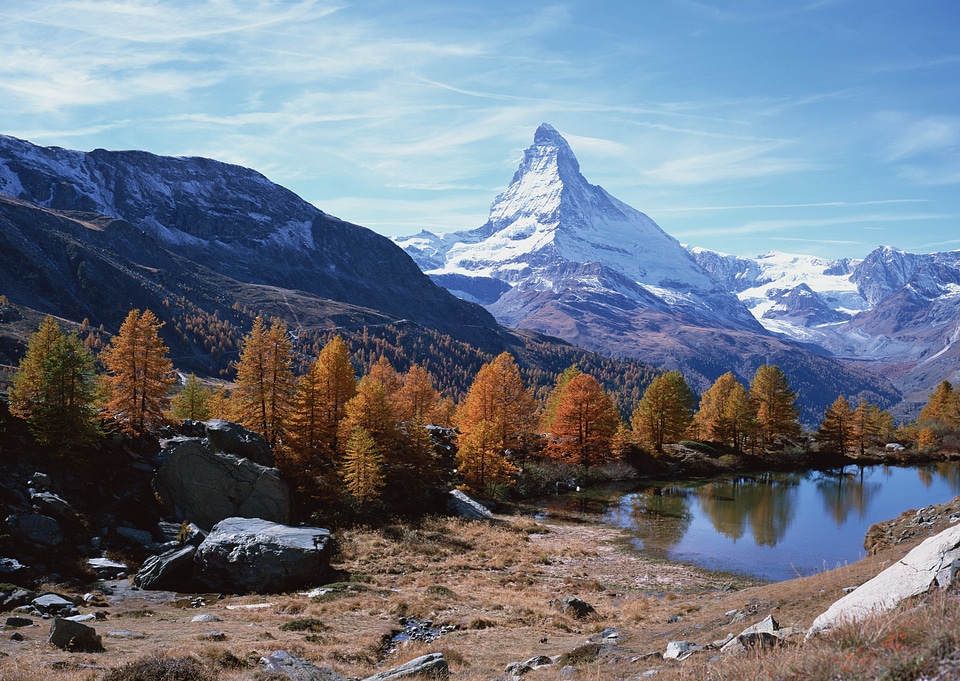 The Matterhorn in Switzerland