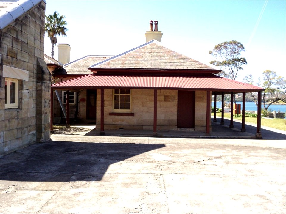 RAN Armament Depot Spectacle Island - Guard room & barrack