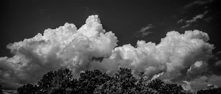 Wolken Cinemascope Format photo