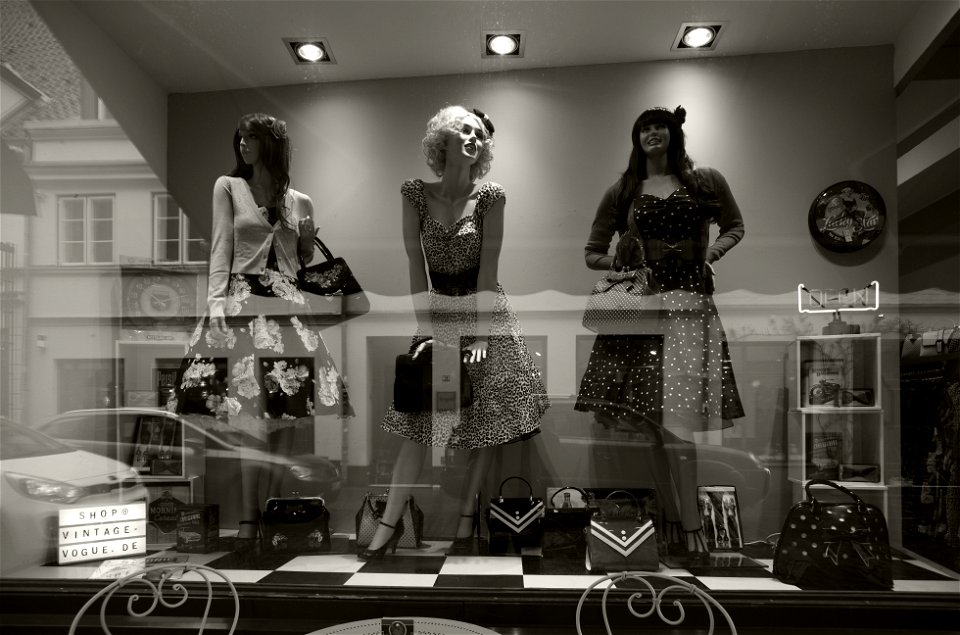 Store window photo