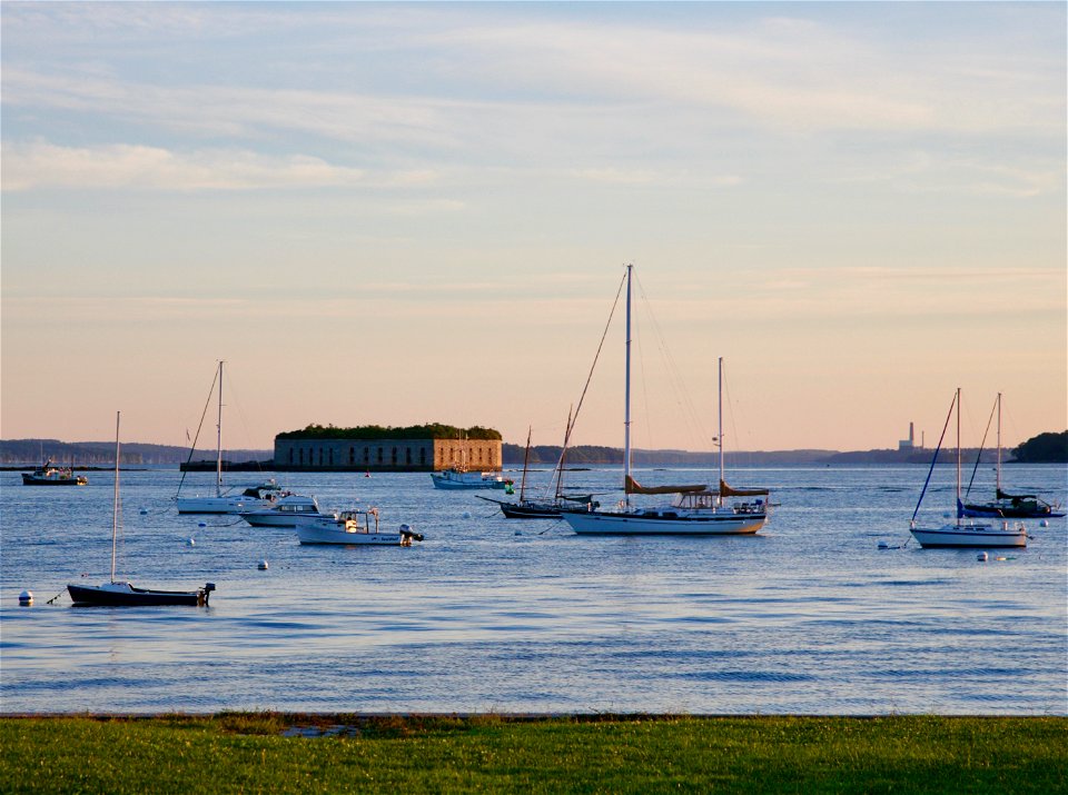 Fort Gorges, Casco Bay