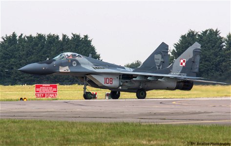 EGVA - Mikoyan MiG-29 Fulcrum - Polish Air Force - 108 photo