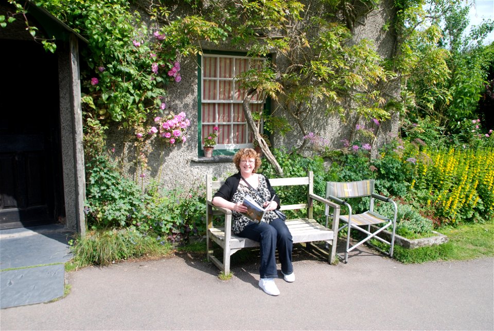 Outside Hill Top - Near Sawrey - UK