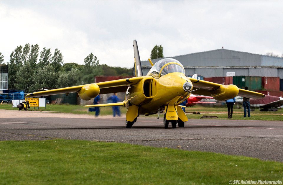 EGSX - Folland Gnat T Mk1 - The Gnat Display Team - XR992 / G-MOUR