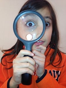 Discovery science magnifying glass photo