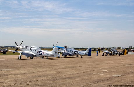 EGSU - North American P-51Ds photo