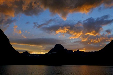 Mt. Wilbur over Swiftcurrent