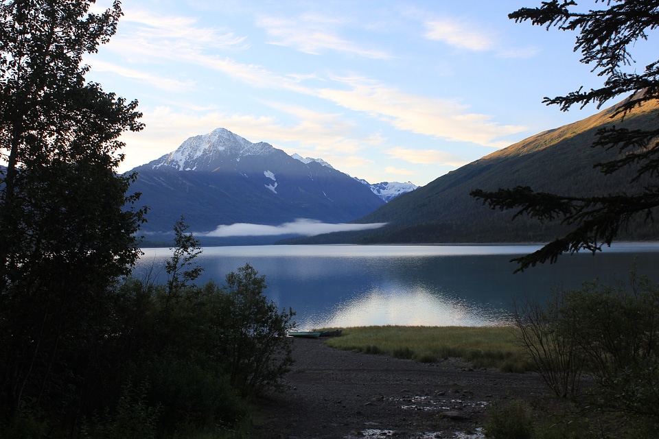 Eklutna Lake Anchorage Alaska