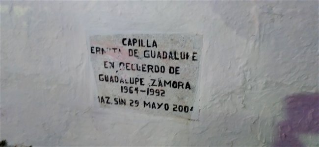 Capilla ermita de Guadalupe, Mazatlán, 26 de diciembre de 2022