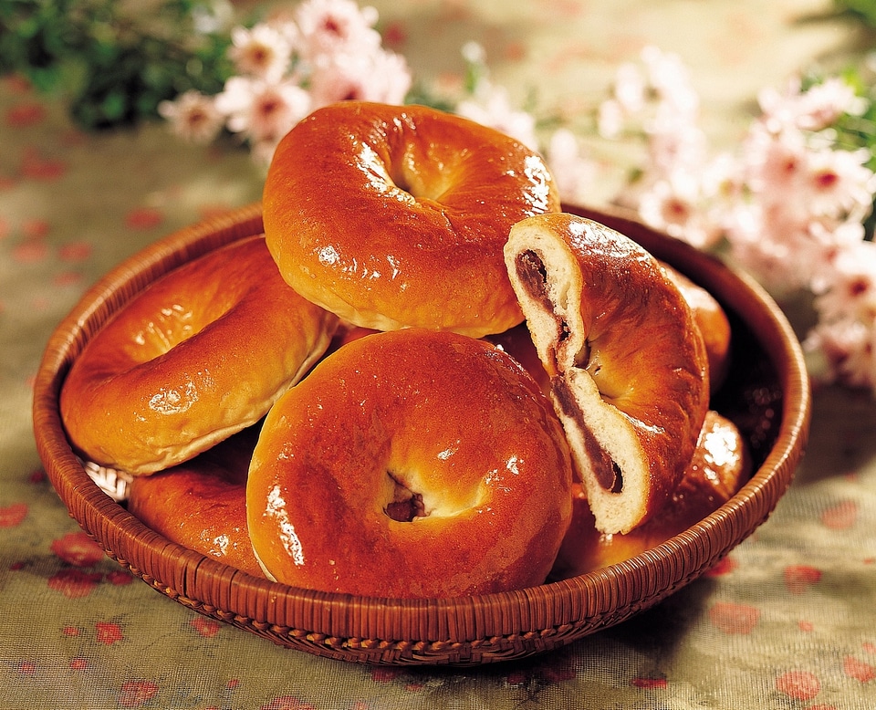 Fresh hot korean donuts