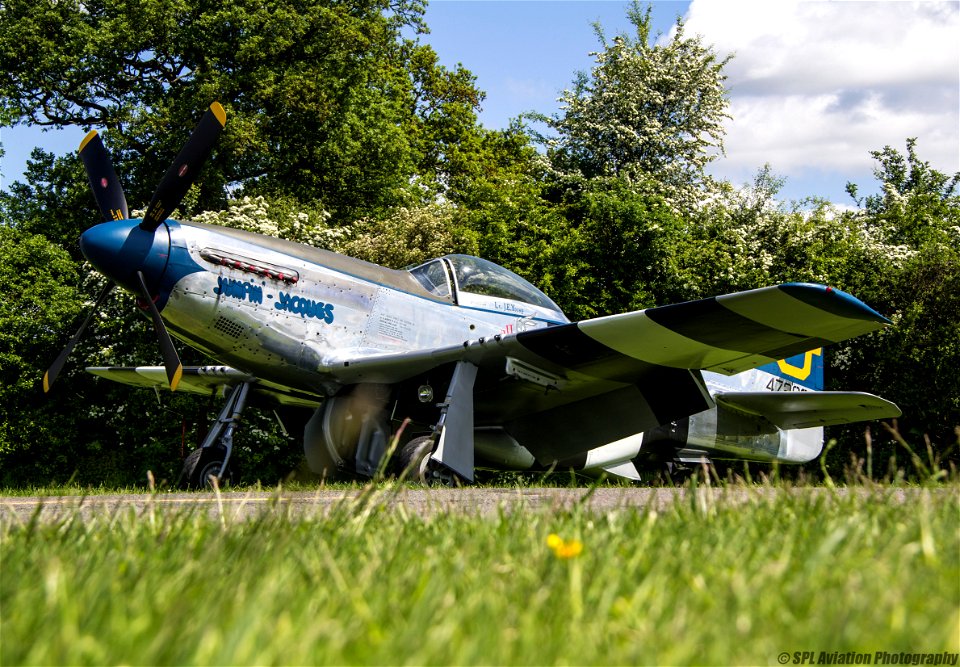 EGSX - North American P-51D Mustang - Hangar 11 - Jumpin-Jacques - 44-72035
