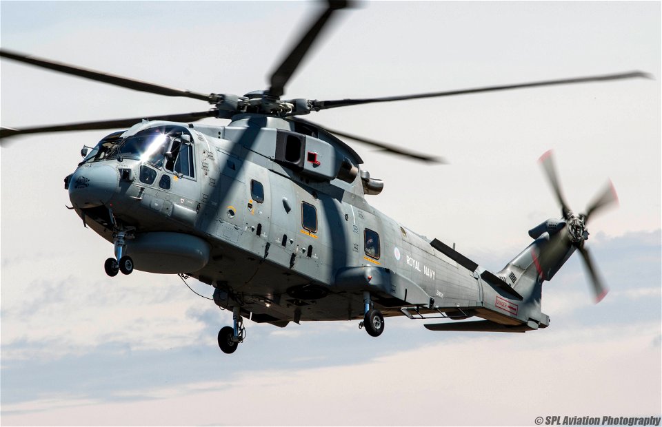 Royal International Air Tattoo 2014 - AugustaWestland EH101 Merlin HM1 - Royal Navy - ZH836