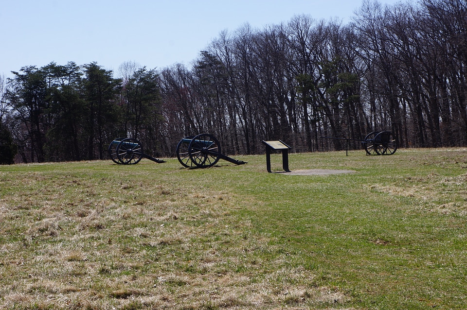 Cannons at Manassas National Battlefield Park