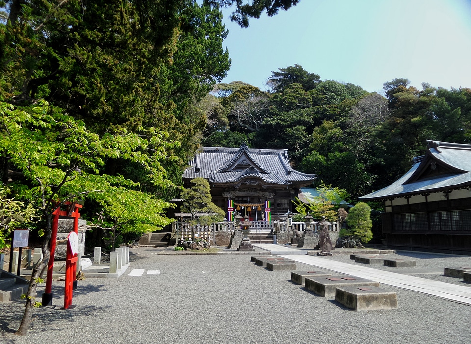 Buddhist temple, Japan photo