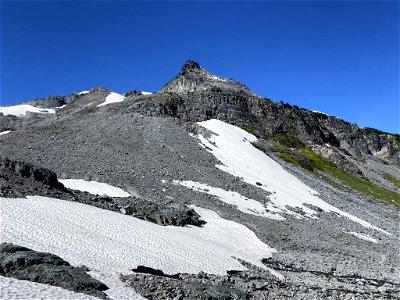 Panhandle Gap at Mt. Rainier NP in WA photo