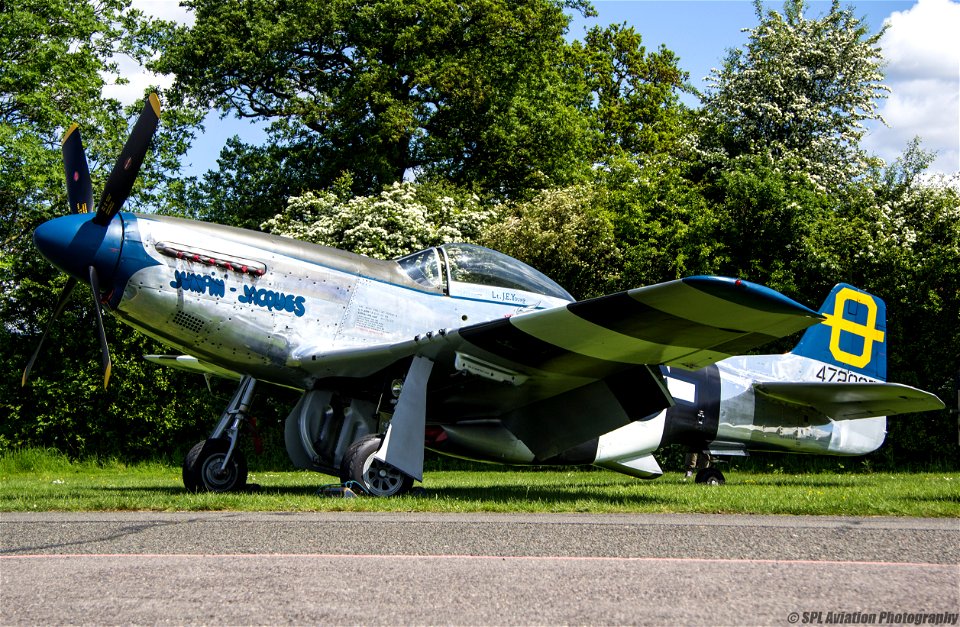 EGSX - North American P-51D Mustang - Hangar 11 - Jumpin-Jacques - 44-72035
