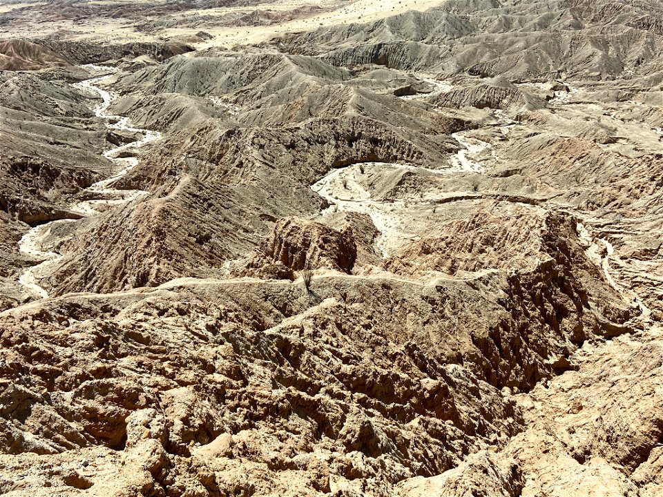 Fonts Point at Anza Borrego in CA