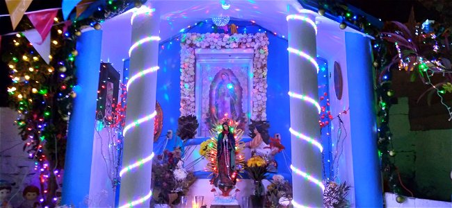 Capilla ermita de Guadalupe, Mazatlán, 26 de diciembre de 2022