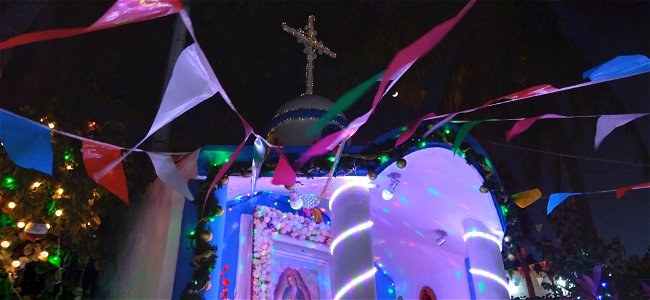 Capilla ermita de Guadalupe, Mazatlán, 26 de diciembre de 2022