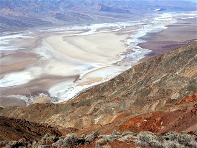 Dante's View at Death Valley NP in CA photo