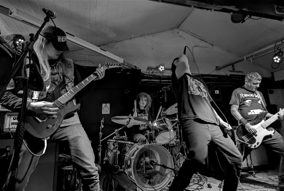 Cuntstock 2023, The Old Cold Store, Nottingham 8 April 2023. Hang The Bastard | War All The Time | Rot In Hell | King of Pigs |  Dead Sheeran | Feral State