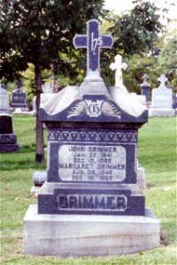 Jean Margaret Grimmer Gravestone