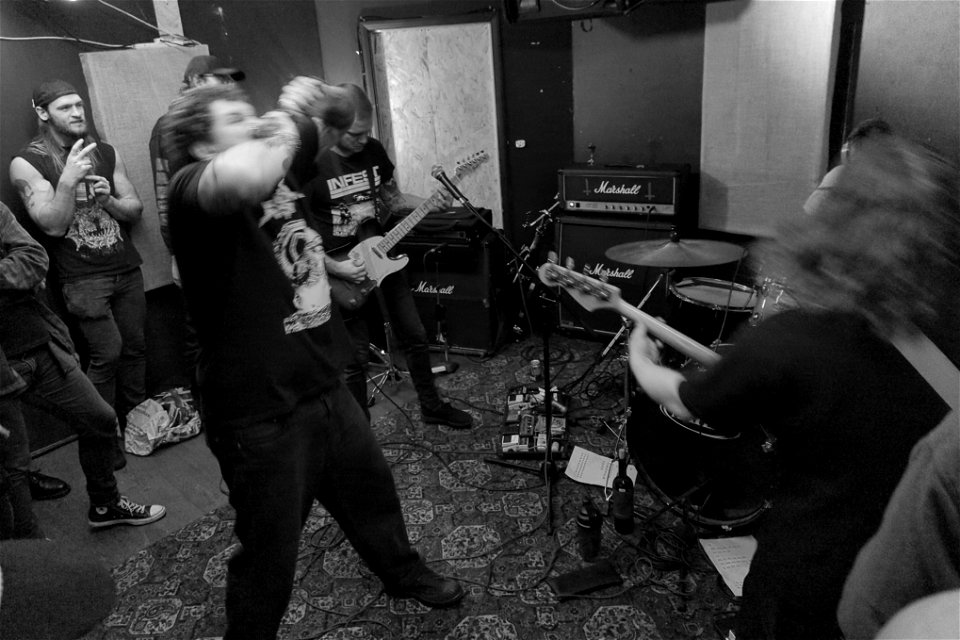 Horsebastard, Charred Atlas, Nothing Clean & Pothole @ Stuck On A Name Studios, Nottingham 17 Feb 2023