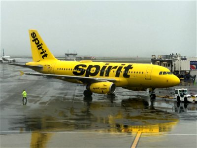 Spirit A319-100 at BOS