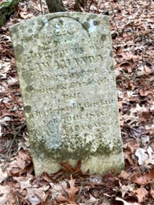 Tombstone at Blackwater NWR