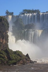 Awesome Iguazu waterfall in Angentina