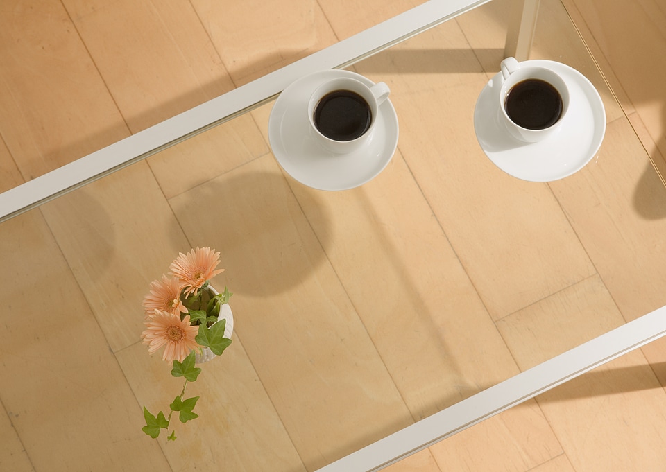 black coffee on white mug