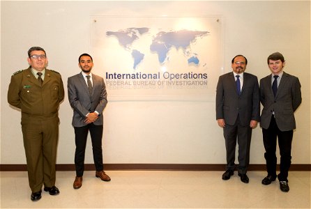 International Operations Division, Americas Unit Hosts Partners from the Embassy of Chile