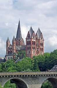 Cathedral in Limburg, germany photo