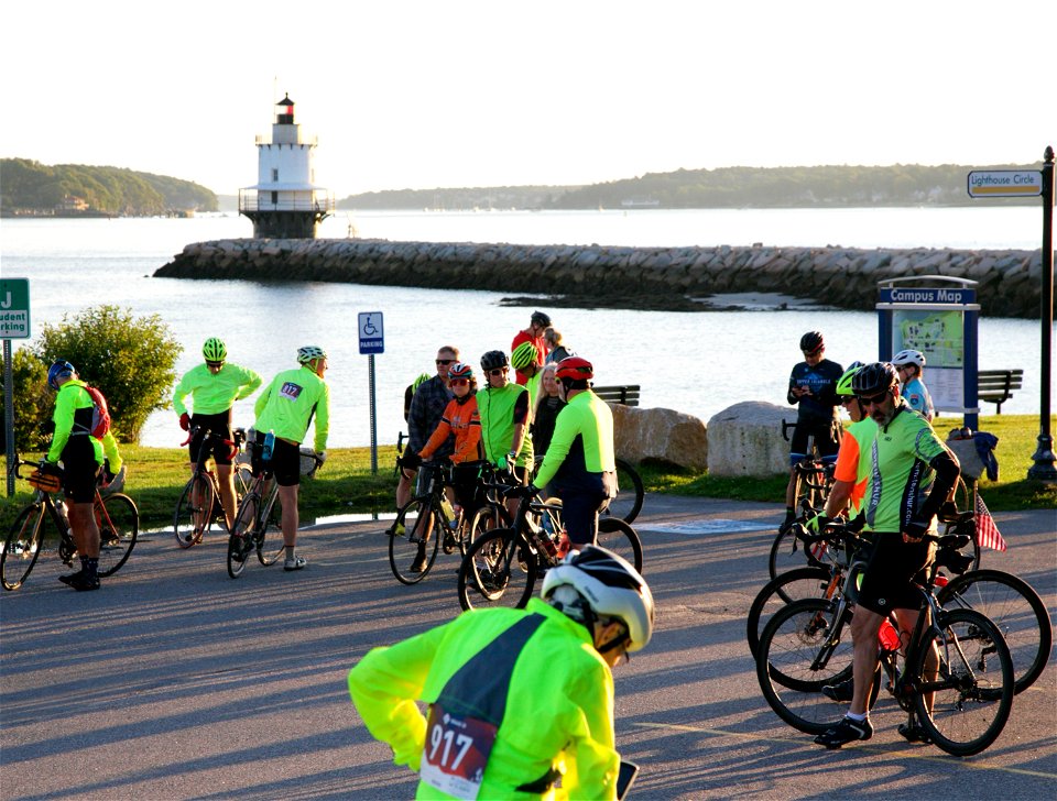 Century riders gather
