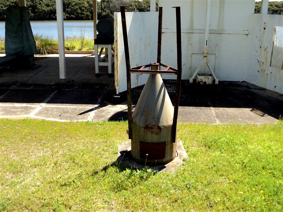 RAN Armament Depot Newington - Proof Apparatus at Proof Yard