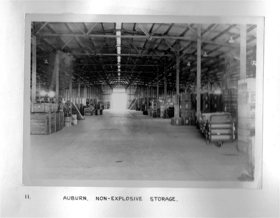 RAN Armament Depot Newington - Non-explosives store