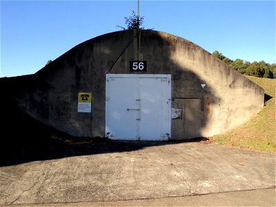 RAN Armament Depot Newington - Building 56 - US Navy Concrete Arch Magazine