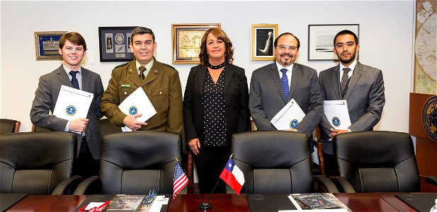 International Operations Division, Americas Unit Hosts Partners from the Embassy of Chile